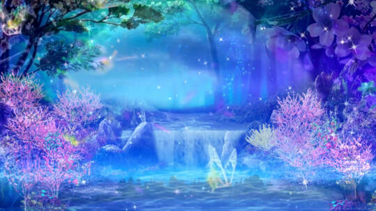 美丽的神话歌曲舞台LED大屏幕背景视频素材
