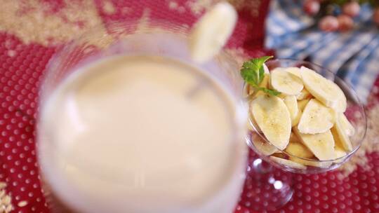 豆浆豆奶豆乳视频素材模板下载