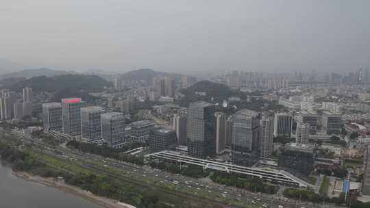 福州闽江南港三环快速 洪塘 乌龙江湿地公园