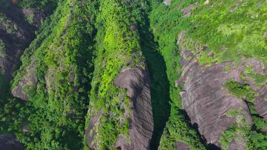 4K江西汉仙岩风景区航拍13