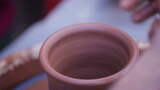 手工陶艺制作高清在线视频素材下载