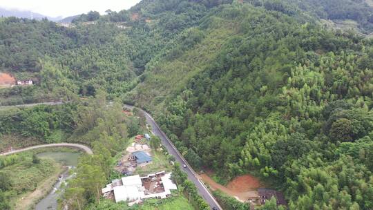 福建 德化 春美 山路 十八格盘山公路