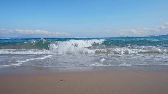 海滩沙滩海边大梅沙