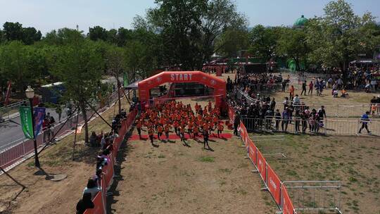 斯巴达勇士少年儿童户外体育运动比赛