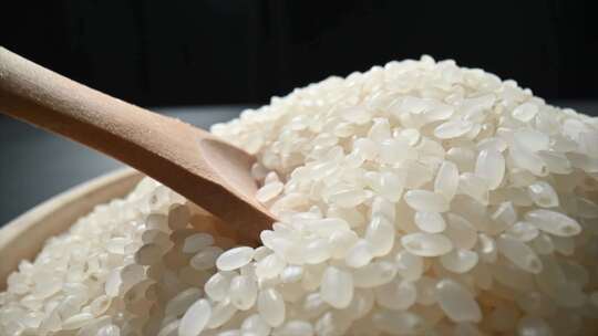 大米 五常大米 粮食丰收 粮仓