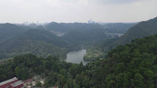 贵阳 黔灵山 4A 景区  航拍