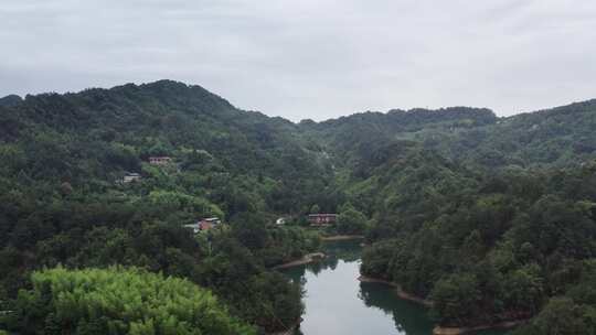 重庆璧山青龙湖国家森林公园视频素材模板下载