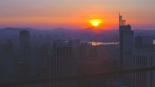 日落 落日 夕阳