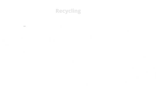 回收能源-平面动画图标时尚图标AE模板