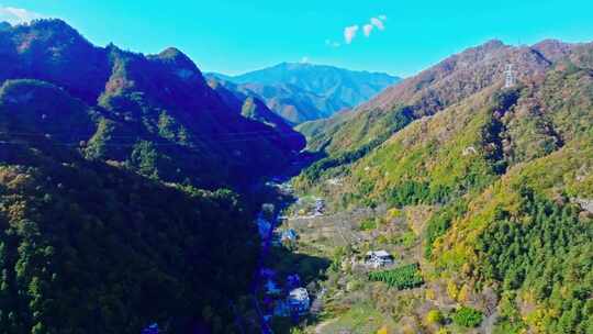 秦岭秋景