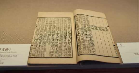 杭州国家版本馆文润阁古代书籍