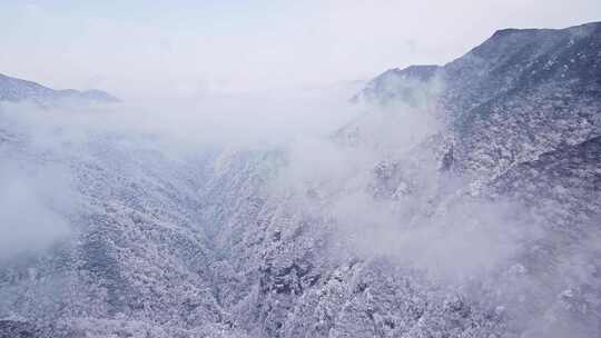 梵净山雪后云海仙境