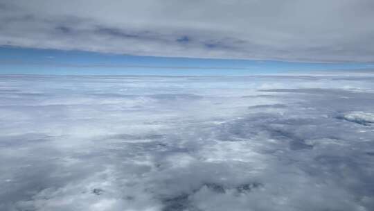 白云天空、天空云层、天空大地