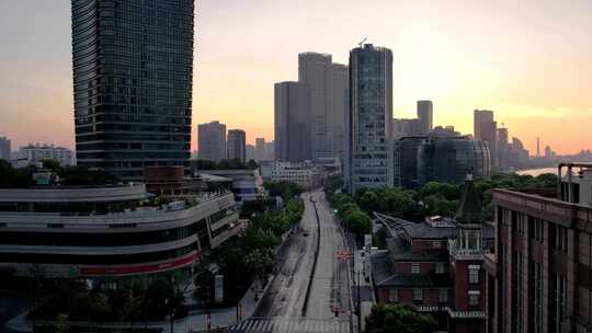 航拍北外滩街景｜空镜头