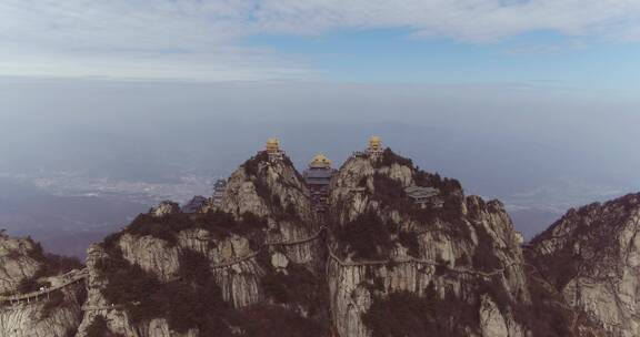 航拍老君山