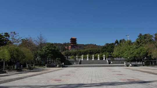 厦门市同安区梵天禅寺千年古刹佛门魁星阁