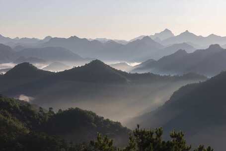 锥子山长城云海延时