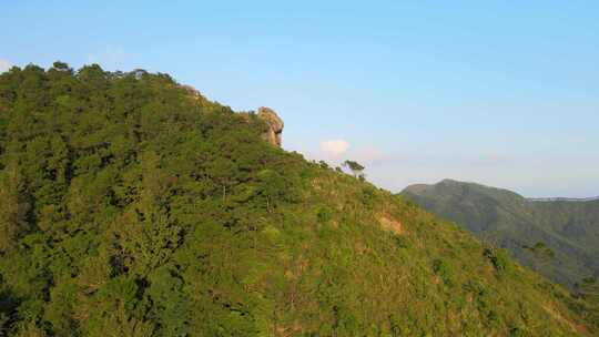 航拍大山森林