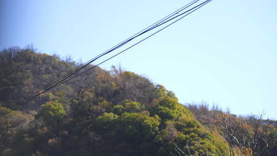 秦岭秋季风景