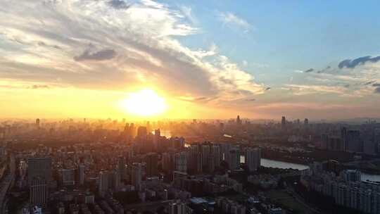 夕阳 晚霞 天空 治愈系 黄昏 唯美