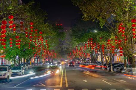 街道延时 车流 延时 夜景延时 道路摄影