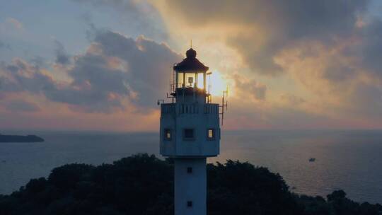 广西北海 涠洲岛 灯塔 海景 50P