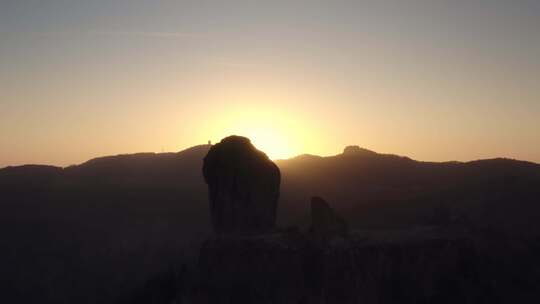 Roque Nublo，Tejeda，山