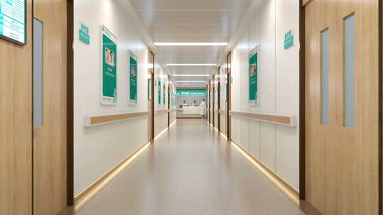 V001医院走廊4K