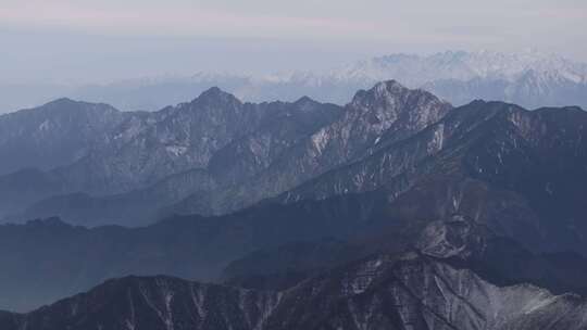 航拍牛背山