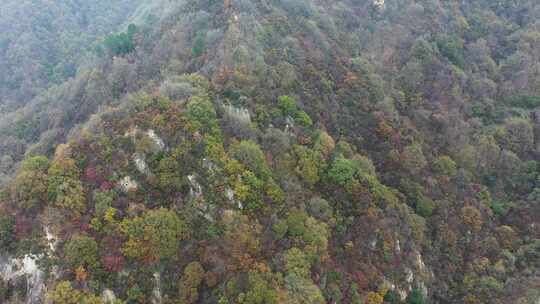 秦岭山脉秋季风景