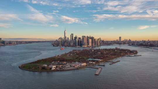 Nyc，Hyper Lapse，Boat