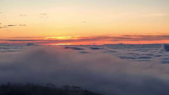 4K震撼高山云海5