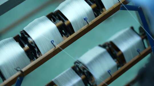 针织服装厂纺纱