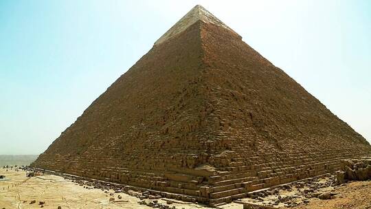 埃及的胡夫金字塔视频素材模板下载
