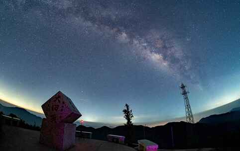 大田顶银河星空延时