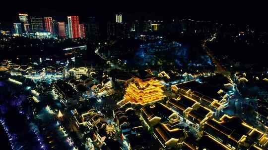 合集柳州窑埠古镇夜景