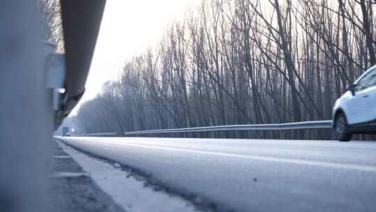 车流 公路 行驶车辆 道路 飞驰而过