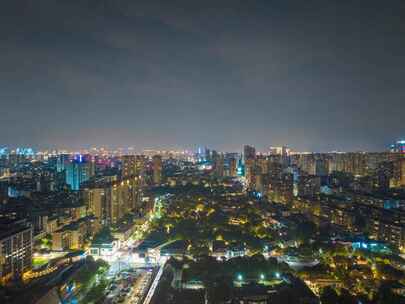 佛山地标祖庙岭南天地夜景环绕延时