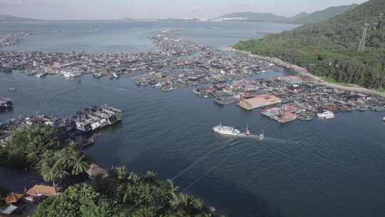 【4K多镜头】海南陵水南湾猴岛呆呆岛索道