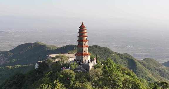 山西 临汾 襄汾 塔山 崇山宝塔