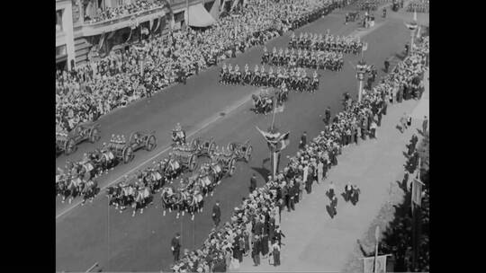 1933年120000名退伍军人在芝加哥游行