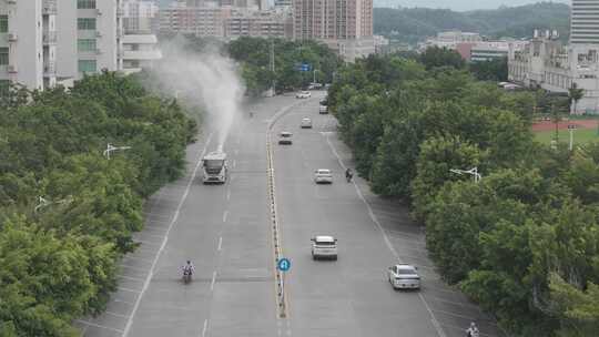 城市道路洒水车