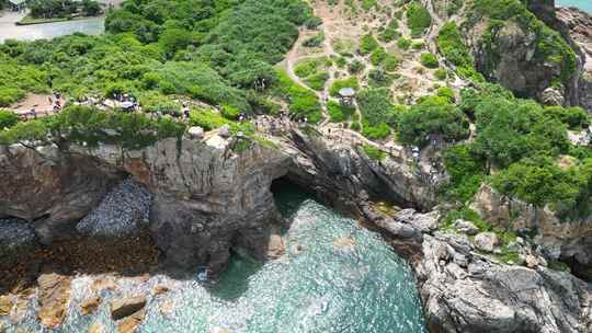 深圳大鹏南澳杨梅坑鹿嘴山庄海滨风光