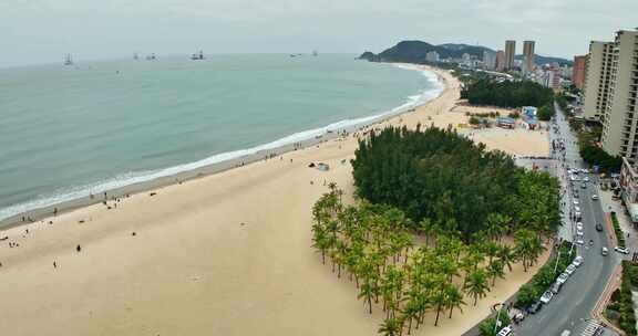 海陵岛大角湾海滩阳江广东0359