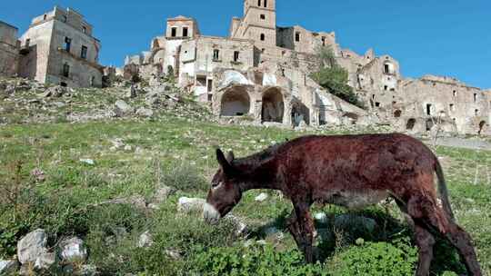 Matera，老城区，意大利，古老