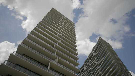 苍鹭公寓4k视频游览美国坦帕市中心