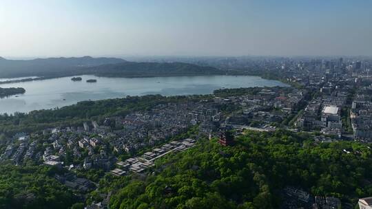 杭州西湖全景