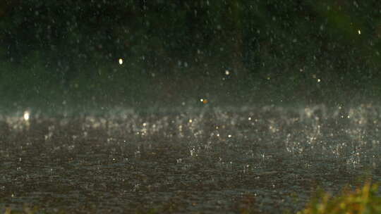 雨夜 下雨 雨滴