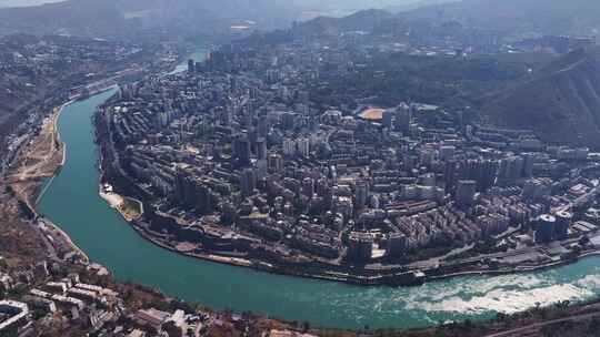 攀枝花城市航拍4K