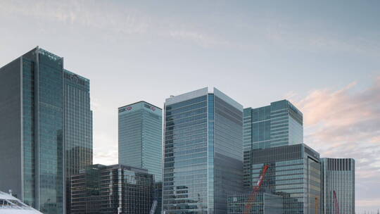 伦敦金融城的商业建筑